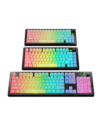 Glorious Polychroma V2 Nasadki, układ ANSI (USA), poliwęglan, druk UV - przezroczysty nr 1