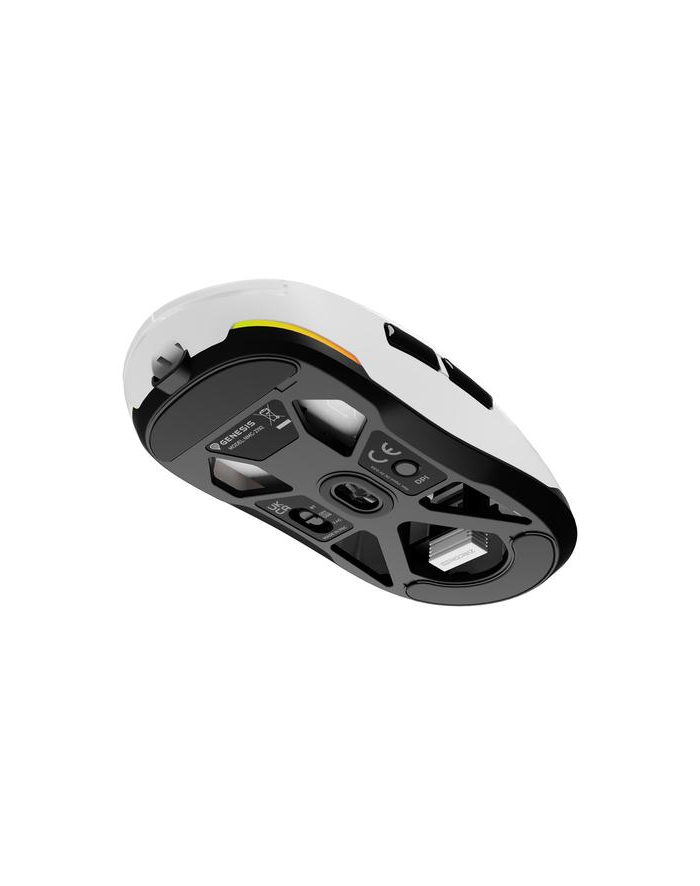 MYSZ DLA GRACZY GENESIS ZIRCON 660 BEZPRZEWODOWA 12000DPI BIAŁA GAMINGOWA główny