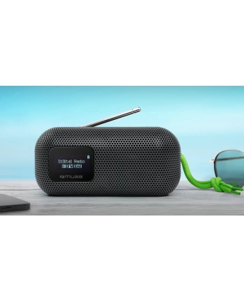 Głośnik Muse z radiem FM | M-750 FBT | 10 W | Wodoodporny | Łączność Bluetooth | | Przenośny | Połączenie bezprzewodowe nr 1