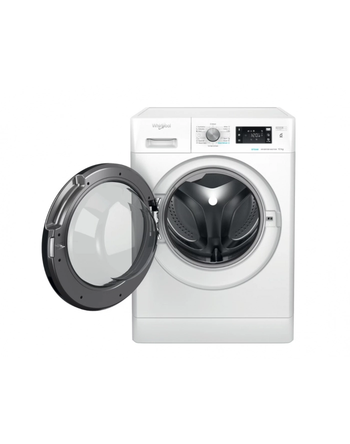 Pralka Whirlpool | FFB 10469 BV EE | Klasa efektywności energetycznej A | Ładowanie od przodu | Pojemność prania 10 kg | 1351 obr/min | Głębokość: 60,5 cm | Szerokość 59,5 cm | Wyświetlacz | DOPROWADZIŁO | Biały główny