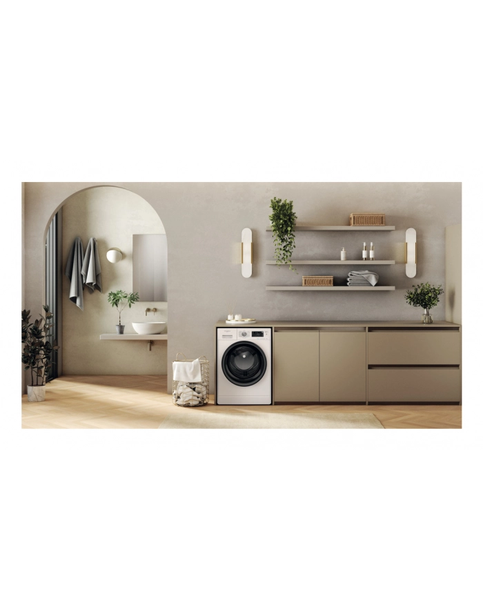 Pralka Whirlpool | FFS 7469 W EE | Klasa efektywności energetycznej A | Ładowanie od przodu | Pojemność prania 7 kg | 1400 obr/min | Głębokość: 57,5 cm | Szerokość 59,5 cm | Wyświetlacz | DOPROWADZIŁO | Biały główny