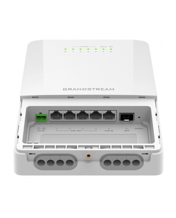 Grandstream GWN 7710R 5xGbE, 1xSFP, L2 Lite zarz zarządzany, zewn trzny prze cznik sieciowy, PoE pasywne