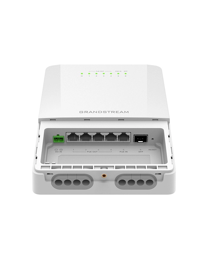 Grandstream GWN 7710R 5xGbE, 1xSFP, L2 Lite zarz zarządzany, zewn trzny prze cznik sieciowy, PoE pasywne główny