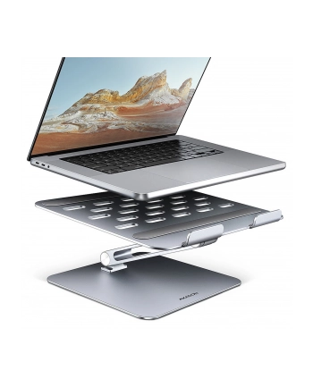 Podstawka AXAGON STND-LQ do laptopów i tabletów 10 do 16 cali - srebrna nr 1