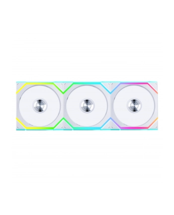 Lian Li UNI FAN SL Bezprzewodowy wentylator ARGB PWM, 3-pak z kontrolerem - 120 mm, biały