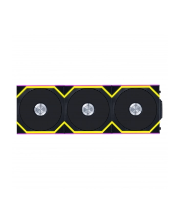 Lian Li UNI FAN SL Bezprzewodowy wentylator ARGB PWM, 3-pak z kontrolerem - Reverse Blade, 120 mm,