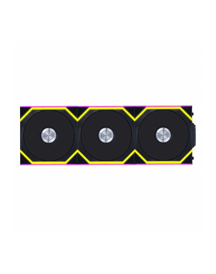Lian Li UNI FAN SL Bezprzewodowy wentylator ARGB PWM, 3-pak z kontrolerem - Reverse Blade, 120 mm, główny
