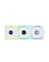 Lian Li UNI FAN SL Bezprzewodowy wentylator LCD, ARGB, PWM, 3-pak z kontrolerem - 120 mm, biały - nr 6