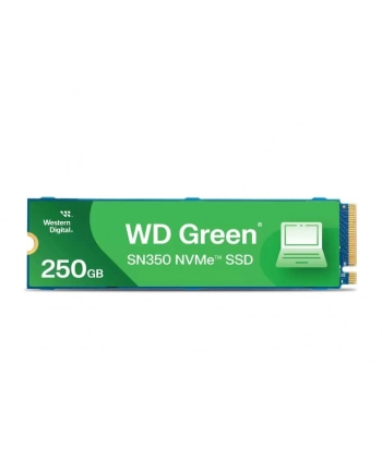 western digital Dysk SSD Green 250GB M.2 2280 SN350 NVMe PCIe nr 2