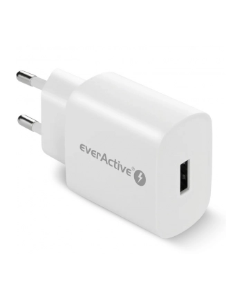 everactive Ładowarka sieciowa 1X USB 18W QC3.0 Biała