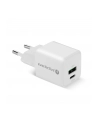 everactive Ładowarka sieciowa GaN 1X USB, 1X USB-C 20W QC3.0 Biała - nr 1