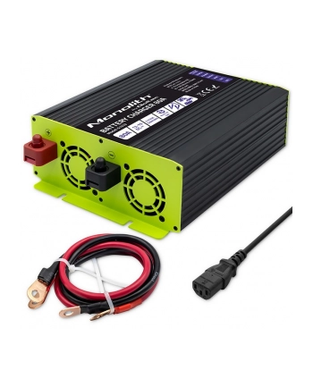 qoltec Inteligentna ładowarka do akumulatorów LiFePO4 AGM GEL SLA | 80A | 12V nr 2