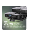 axagon HMC-UFO Wieloportowy hub 9in1 USB-C 3.2 Gen 2 10Gbps HDMI M.2 NVMe/SATA audio PD100W microSD LAN - nr 53