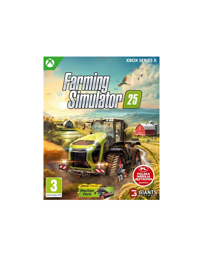 cenega Gra Xbox Series X Farming Simulator 25 główny