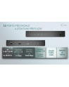 I-TEC Universal 5x 4K Display DS 5x 4K 2x DP 3x HDMI 1x 2.5GLAN 2x USB-C Gen.2 3x USB 3.2 Gen.2 1x Audio/Mic Jack PD 100W KL - nr 7