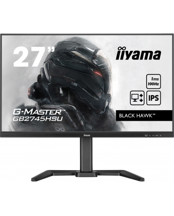 iiyama Monitor 27 cali GB2745HSU-B2 IPS,FHD,100Hz,1ms,2xUSB,300cd