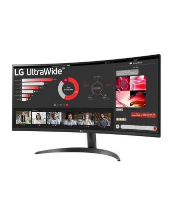 lg electronics Monitor LG 34WR50QK-B 34 cale IPS