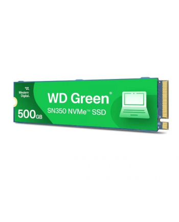 western digital Dysk SSD Green 500GB M.2 2280 SN350 NVMe PCIe