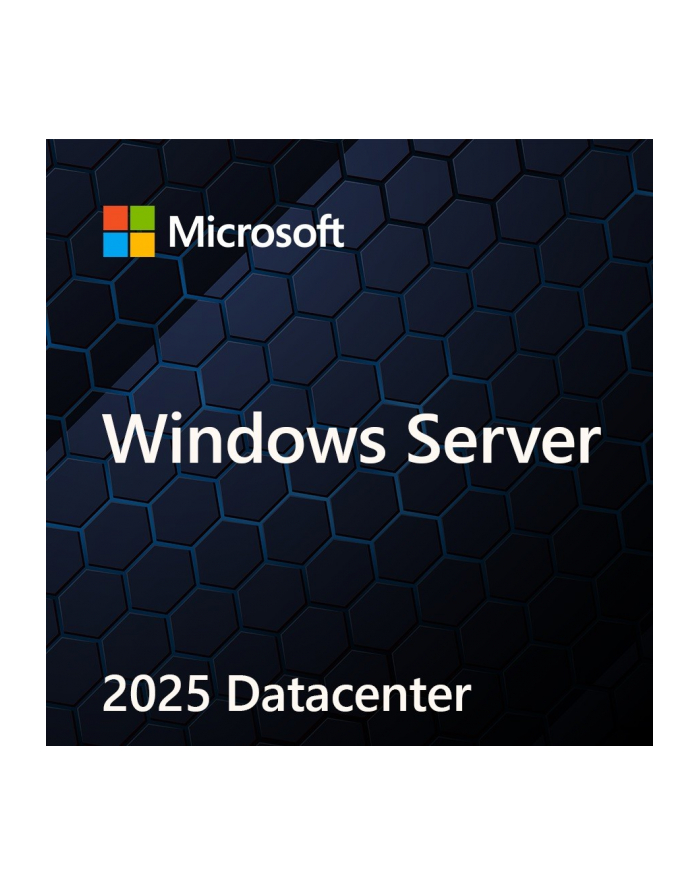 microsoft OEM Win Svr Datacenter 2025 EN x64 16Core DVD EP2-25149 główny