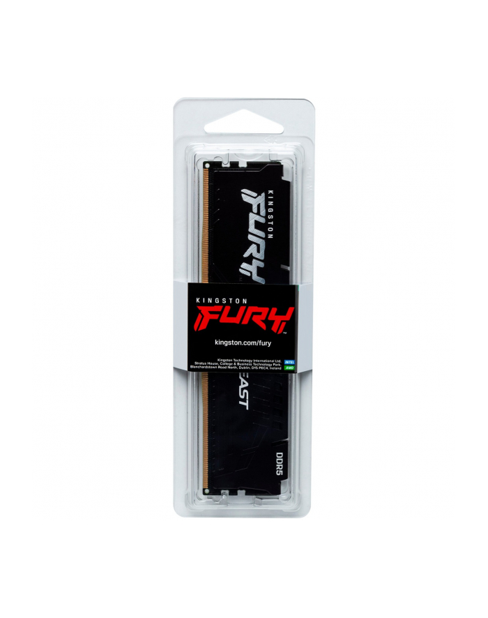 kingston Pamięć do PC DDR5 Fury Beast 16GB(1*16GB)/6000 CL36 czarna główny