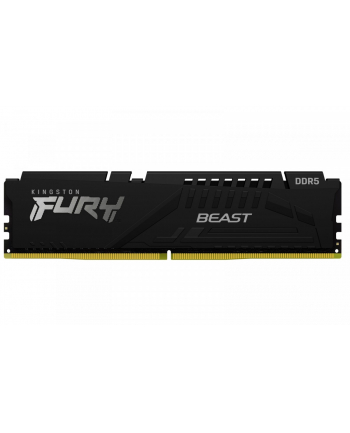 kingston Pamięć do PC DDR5 Fury Beast 16GB(1*16GB)/6000 CL36 czarna