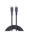 aukey CB-KCC101 kevlarowy kabel USB C - USB C | 1m | 5A | 100W PD | 20V - nr 6