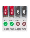axagon EEM2-20G Obudowa zewnętrzna aluminiowa USB-C 3.2 Gen 2 M.2 NVMe SSD 20Gbps - nr 21