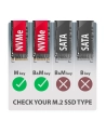 axagon EEM2-20G Obudowa zewnętrzna aluminiowa USB-C 3.2 Gen 2 M.2 NVMe SSD 20Gbps - nr 9
