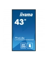 iiyama Monitor 43 LH4360UHS-B2A 24/7, 500cd, 4K, VA, Wifi, 6.5ms, 3xHDMI, 2xUSBR, J45, RS-232C - nr 28