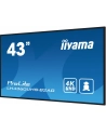 iiyama Monitor 43 LH4360UHS-B2A 24/7, 500cd, 4K, VA, Wifi, 6.5ms, 3xHDMI, 2xUSBR, J45, RS-232C - nr 38