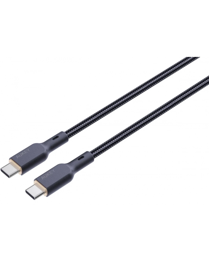 aukey CB-KCC101 kevlarowy kabel USB C - USB C | 1m | 5A | 100W PD | 20V główny