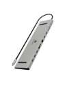 icybox Stacja dokująca IB-DK2106a-CPD 11 w 1, 2x HDMI, 1x VGA, LAN, czytnik kart, 3x USB, 100W PD - nr 11