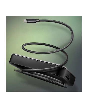 axagon HMC-UFO Wieloportowy hub 9in1 USB-C 3.2 Gen 2 10Gbps HDMI M.2 NVMe/SATA audio PD100W microSD LAN