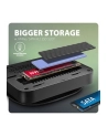 axagon HMC-UFO Wieloportowy hub 9in1 USB-C 3.2 Gen 2 10Gbps HDMI M.2 NVMe/SATA audio PD100W microSD LAN - nr 63