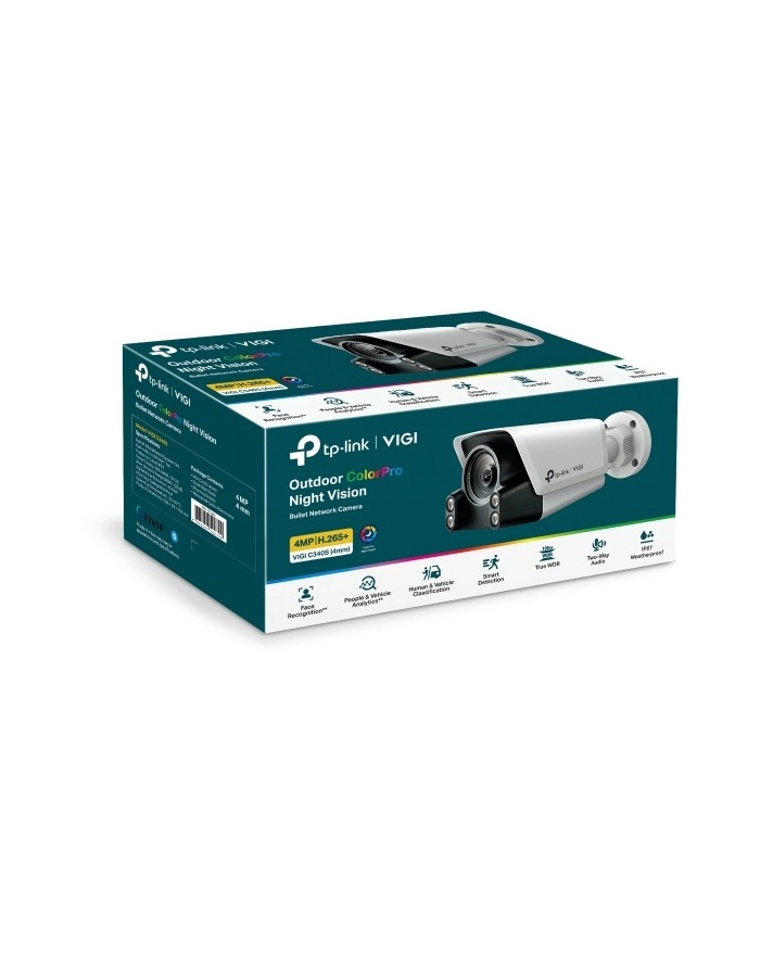 TP-Link VIGI C340S Pocisk Kamera bezpieczeństwa IP Zewnętrzna 2688 x 1520 px Ściana główny