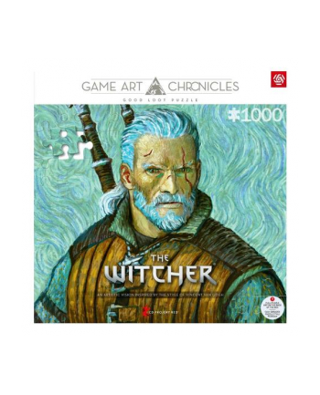 cenega publishing Puzzle Good Loot Gaming 1000 Game Art Chronicles The Witcher Geralt 'amp; Vincent van Gogh