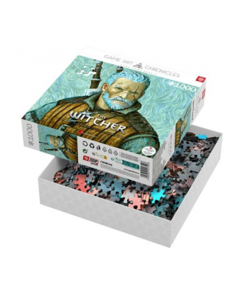 cenega publishing Puzzle Good Loot Gaming 1000 Game Art Chronicles The Witcher Geralt 'amp; Vincent van Gogh