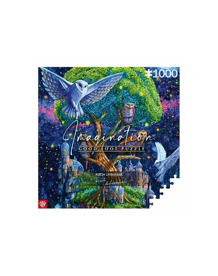 cenega publishing Puzzle Good Loot 1000 Imagination Roch Urbaniak Wyspa Sów główny