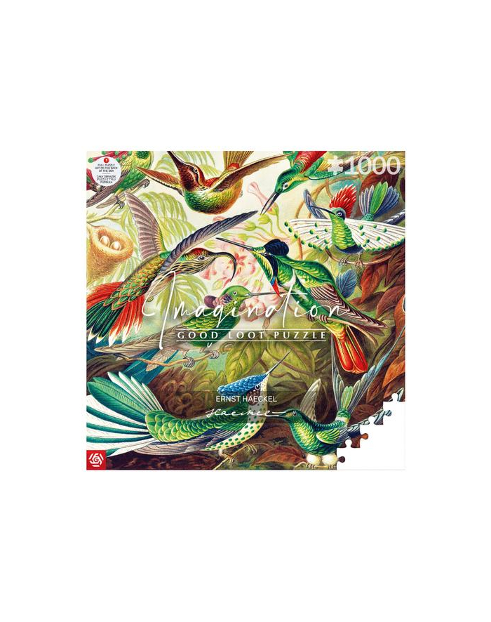 cenega publishing Puzzle Good Loot 1000 Imagination Ernst Haeckel Hummingbirds główny