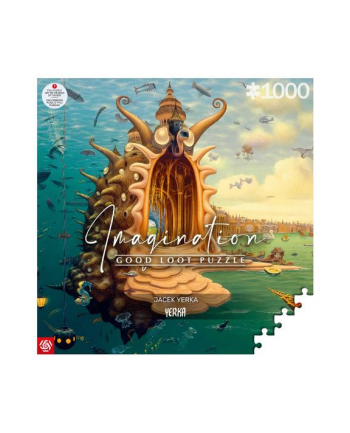 cenega publishing Puzzle Good Loot 1000 Imagination Jacek Yerka Port / Harbor