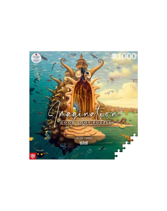 cenega publishing Puzzle Good Loot 1000 Imagination Jacek Yerka Port / Harbor główny