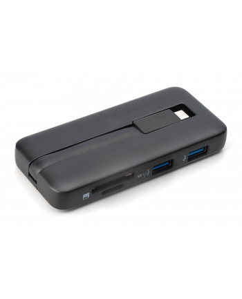 DIGITUS USB-C Travel Docking Station 7-Port 1x HDMI 3x USB 3.2 Gen 1 1x RJ45 1x SD 1x MicroSD 1x PD nr 1