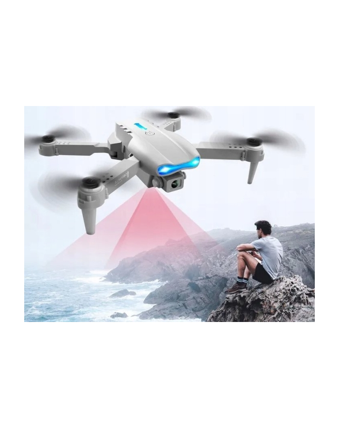 extralink Dron E99 Pro | Zestaw dron + 3 baterie + pokrowiec | 1800mAh główny