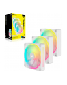 CORSAIR LĂĽfter 120*120*25 LX120 RGB iCUE Link Biały Potrójny - nr 6