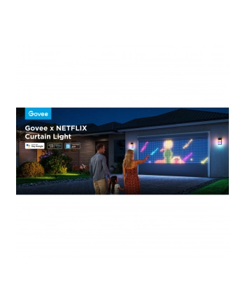 Govee H70BC Curtain Light Netflix Co-branding Version | Zasłona, kurtyna LED | Wi-Fi, Bluetooth nr 1
