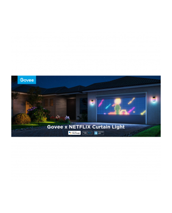 Govee H70BC Curtain Light Netflix Co-branding Version | Zasłona, kurtyna LED | Wi-Fi, Bluetooth