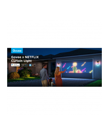 Govee H70BC Curtain Light Netflix Co-branding Version | Zasłona, kurtyna LED | Wi-Fi, Bluetooth