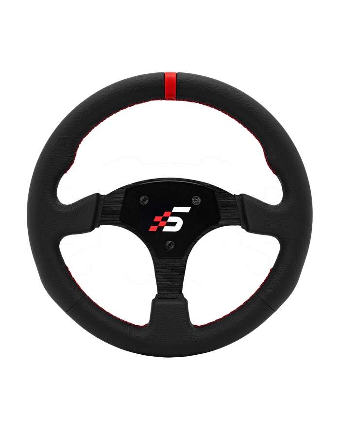 Simagic Rounded Wheel without HUB - Leather - 330mm P330RLEATHER / P-330R(LEATHER) główny