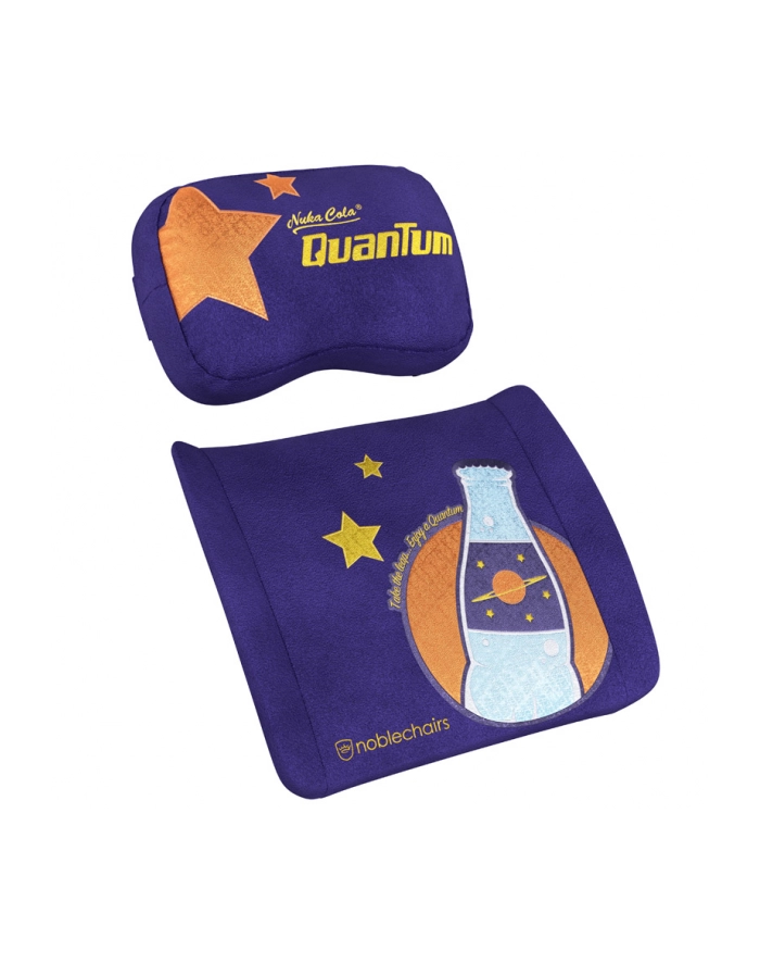 noblechairs Fallout Nuka-Cola Quantum Edition zestaw poduszek z pamięcią kształtu do foteli NBL-SP-PST-021 główny