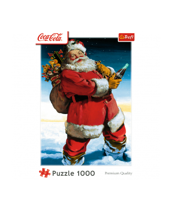 trefl PUZZLE 1000 Coca-Cola Mikołaj na śniegu 10923